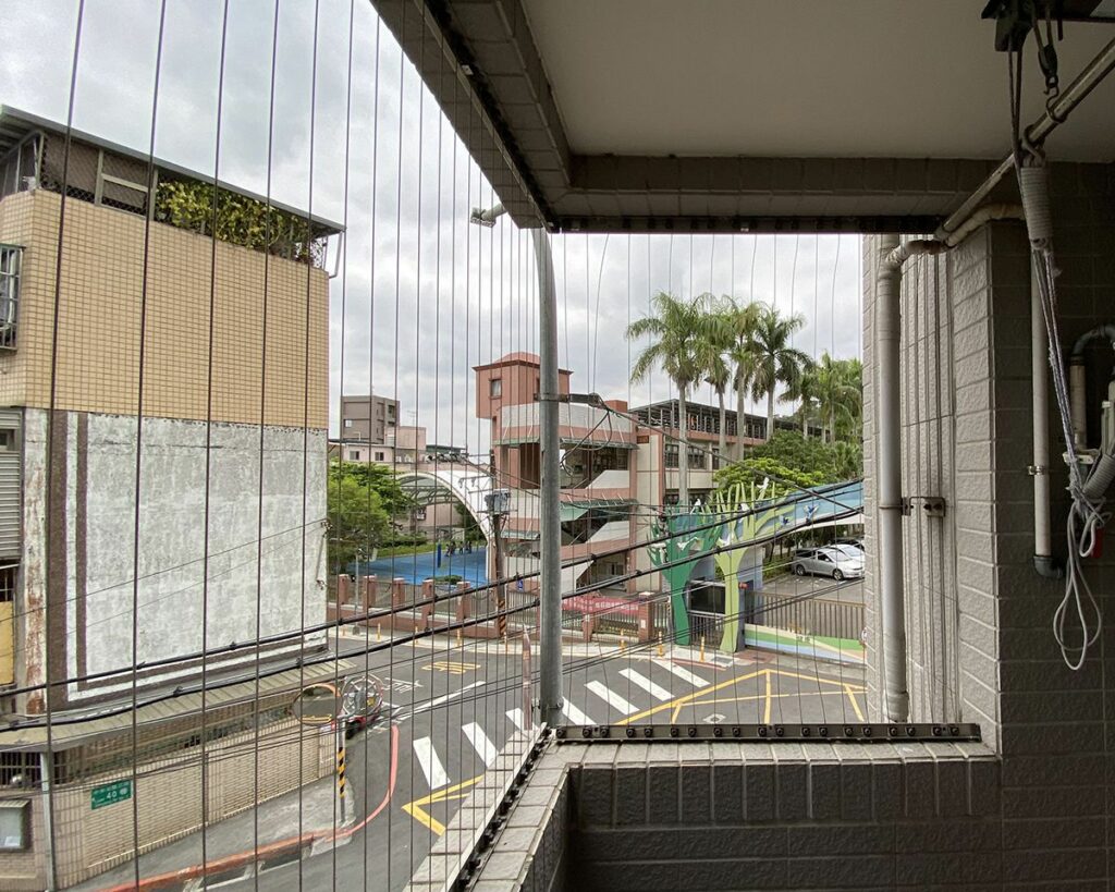 隱形鐵窗不防雨怕颱風